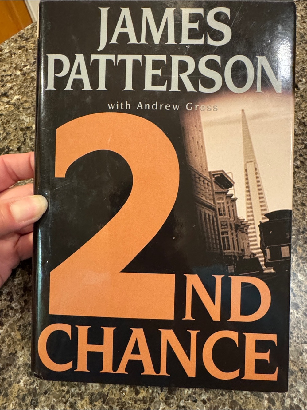 James Patterson "2nd Chance" Hardcover Book - with Andrew Gross